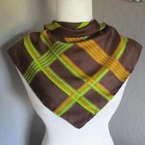 1970s retro stripes scarf